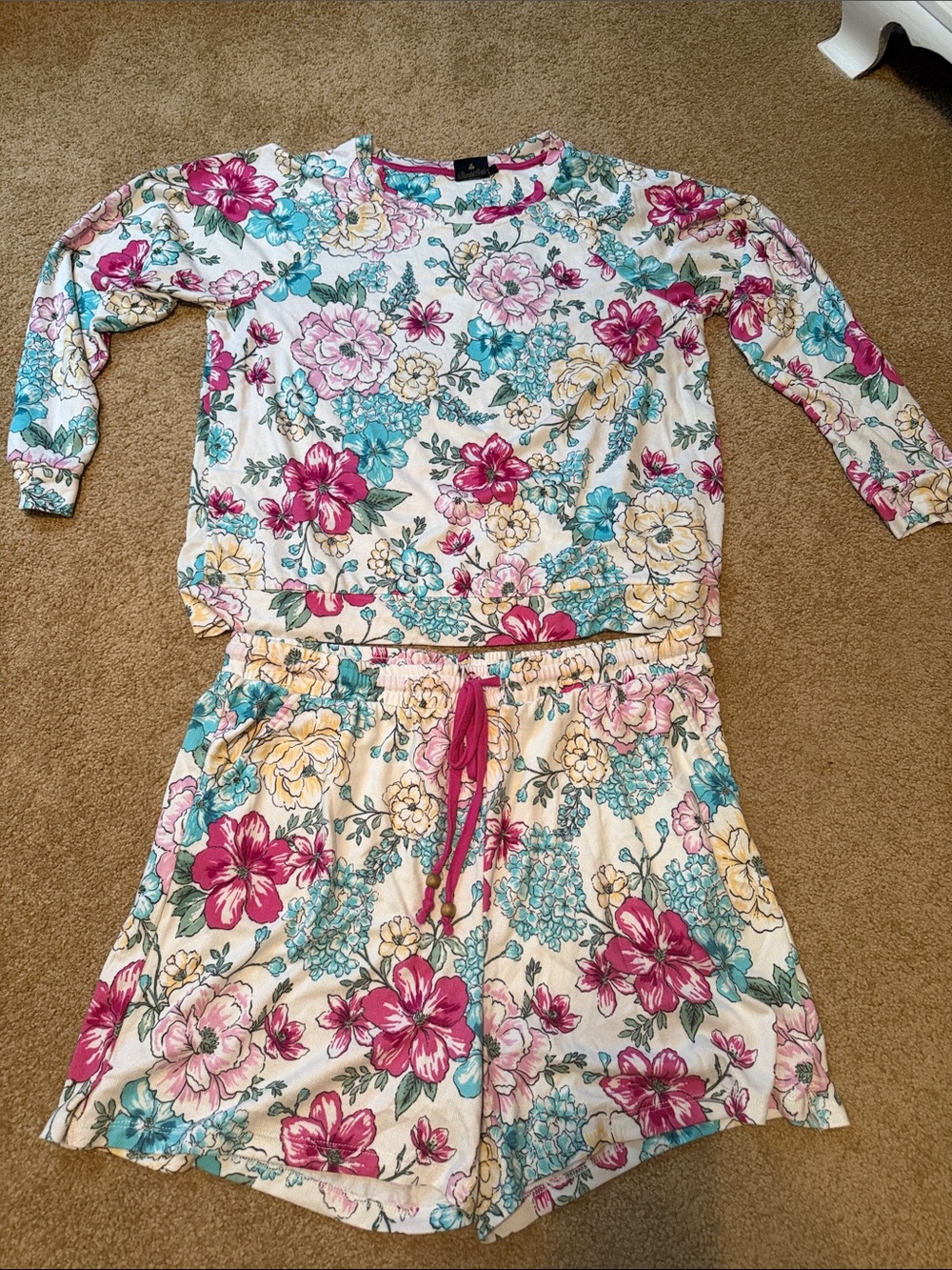 Women’s pajama short set